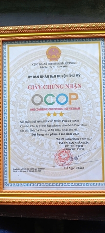 MÌ QUẢNG KHÔ MINH PHÚC THỊNH (gói 1 kg)