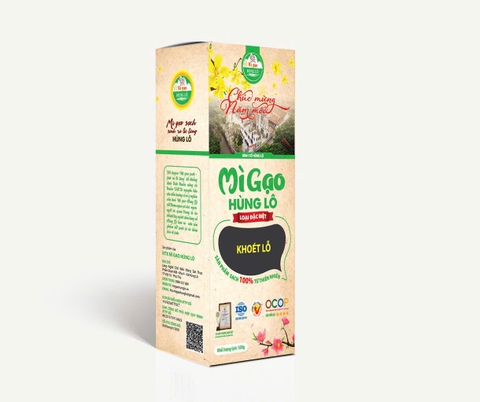 MỲ GẠO SẠCH SINH RA TỪ LÀNG HÙNG LÔ ( 1 Thùng 20 gói x500g)