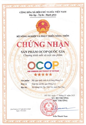 MỲ GẠO SẠCH SINH RA TỪ LÀNG HÙNG LÔ ( 1 Thùng 20 gói x500g)