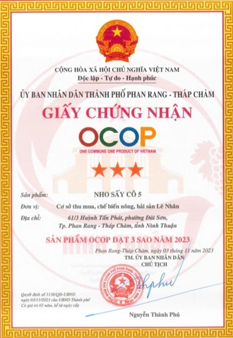 NHO SẤY CÔ 5 (150g)