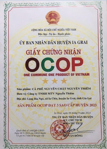 CÀ PHÊ NGUYÊN CHẤT NGUYỄN THIÊM (500g)