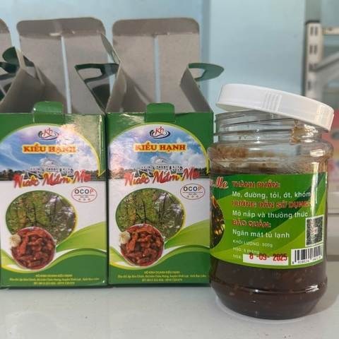 NƯỚC MẮM ME ( 500g )
