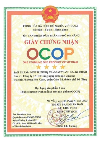 ĐÔNG TRÙNG HẠ THẢO SẤY THĂNG HOA DR.TRUNG (12g)