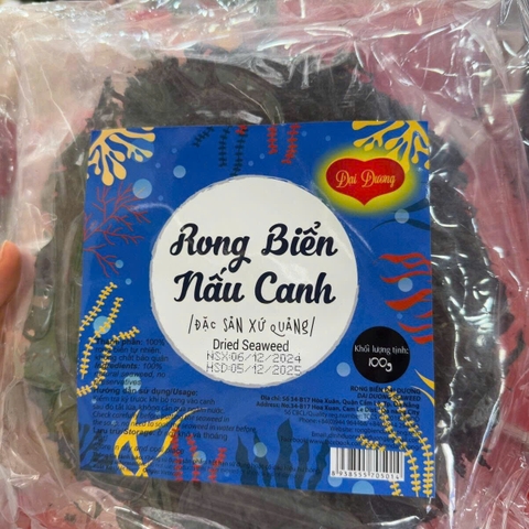 RONG BIỂN ĂN LIỀN NẤU CANH ĐẠI DƯƠNG (100g)