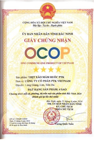 THỊT XÀO MẮM RUỐC ( 180g )