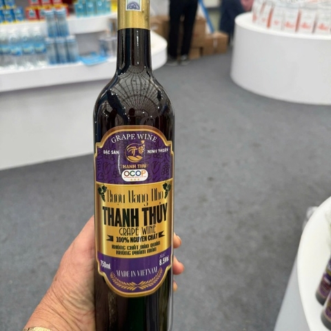 RƯỢU VANG NHO THANH THỦY (750ml , chai thủy tinh)