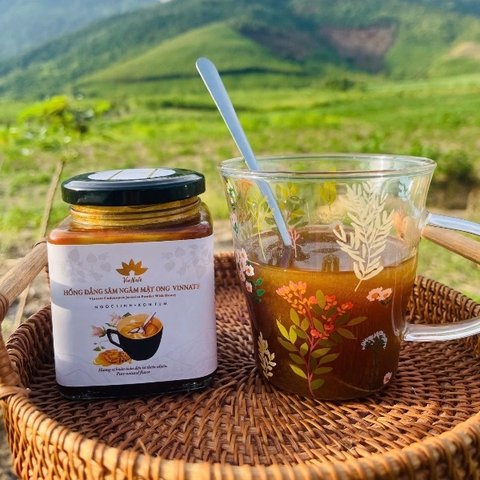 BỘT HỒNG ĐẲNG SÂM VINNATE ( Hũ 100gr)