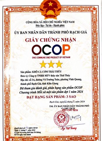 KHÔ CÁ CƠM THÁI THỦY  ( 200g )
