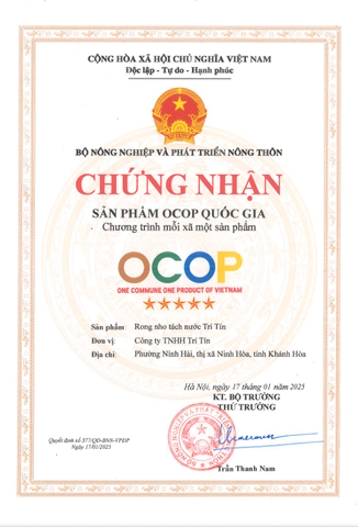 RONG NHO TÁCH NƯỚC TRÍ TÍN (200g)