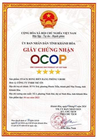 SNACK RONG BIỂN RANG PHÒNG V.ROBI (20g)