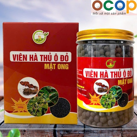 VIÊN HÀ THỦ Ô ĐỎ MẬT ONG ( 500g )