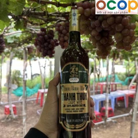 RƯỢU VANG NHO THANH THỦY (750ml , chai thủy tinh)