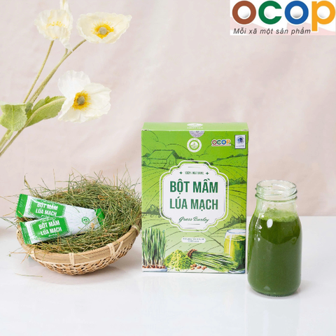 BỘT MẦM LÚA MẠCH LOTEKFARM (Hộp 20 gói)