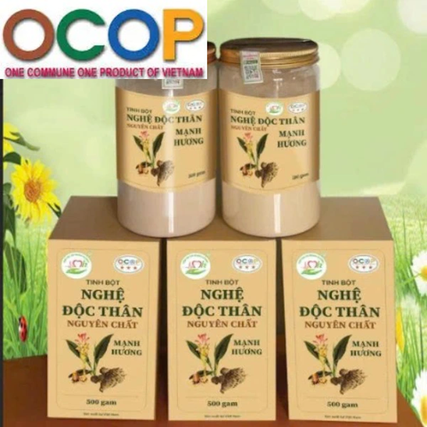 TINH BỘT NGHỆ ĐỘC THÂN ĐẶC TRỊ DẠ DÀY (200g)