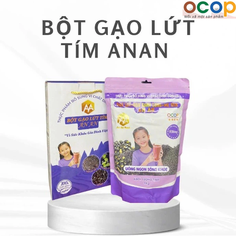GẠO LỨT - ĐẬU ĐEN XANH LÒNG - MÈ ĐEN AN AN (1Kg)