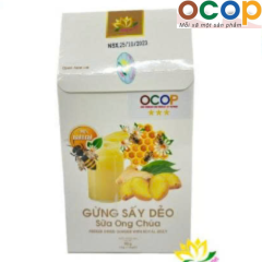 GỪNG SẤY DẺO SỮA ONG CHÚA (90g)