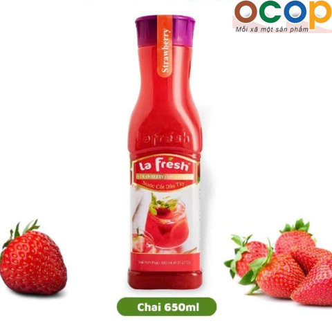 NƯỚC CỐT DÂU TÂY (Chai 650ml)
