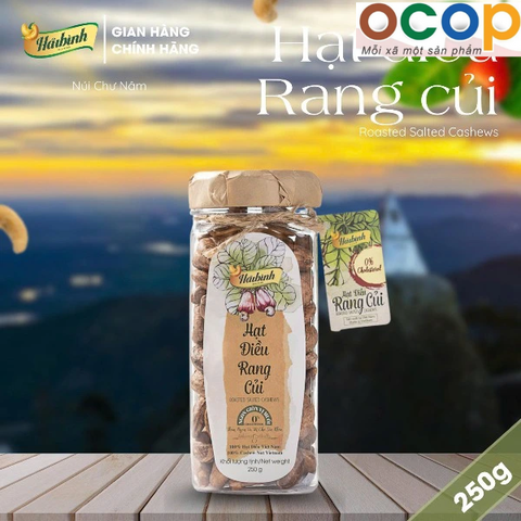 HẠT ĐIỀU RANG CỦI HẢI BÌNH (Hũ 250g)