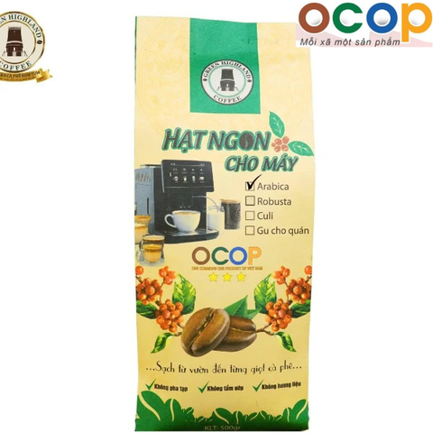 CÀ PHÊ HẠT NGON CHO MÁY (500g)