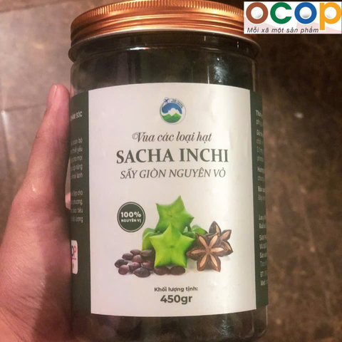 SACHA INCHI SẤY NGUYÊN VỎ (450g)