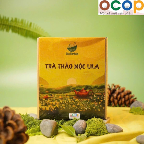 TRÀ THẢO MỘC LILA (Hộp giấy 8 gói)
