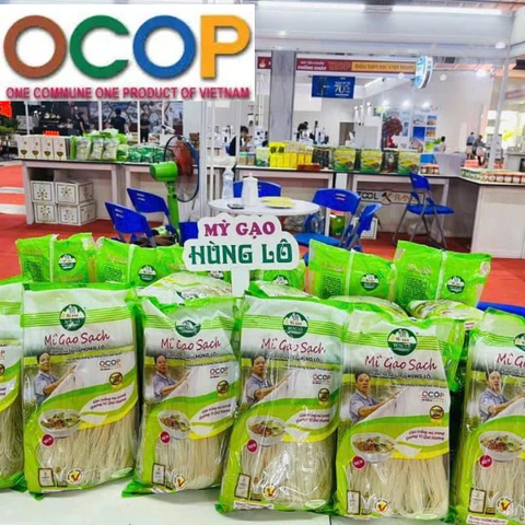 MỲ GẠO SẠCH SINH RA TỪ LÀNG HÙNG LÔ ( 1 Thùng 20 gói x500g)