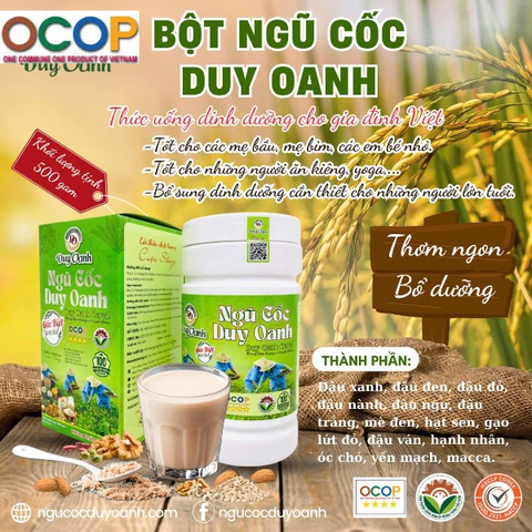 NGŨ CỐC DUY OANH ( 1 Hộp 500g)