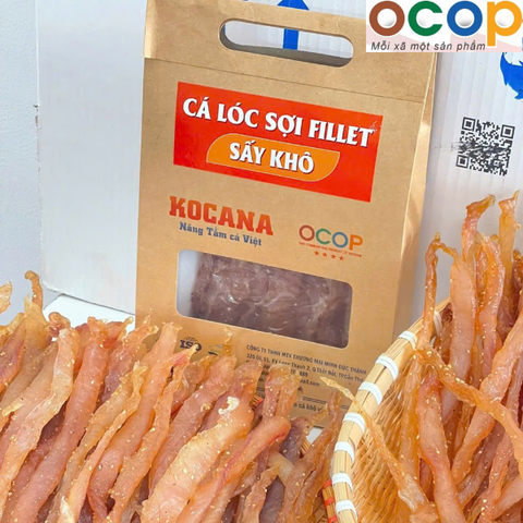CÁ LÓC SỢI FILLET SẤY KHÔ (250g)