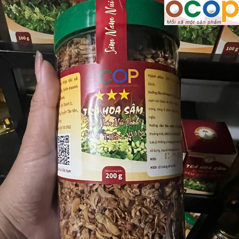 TRÀ HOA SÂM (Sâm nam núi dành - 200g)