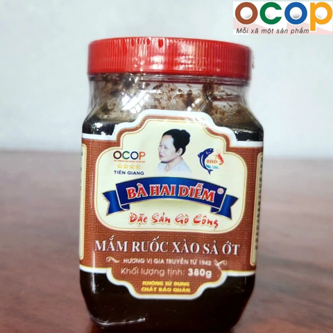 MẮM RUỐC XÀO XẢ ỚT (380g)