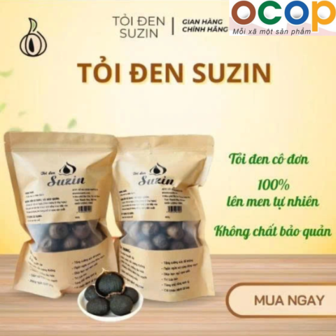 TỎI ĐEN SUZIN (Túi 500g)