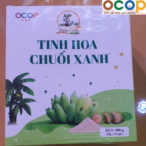 TINH HOA CHUỐI XANH 500g (25 gói x 20g)