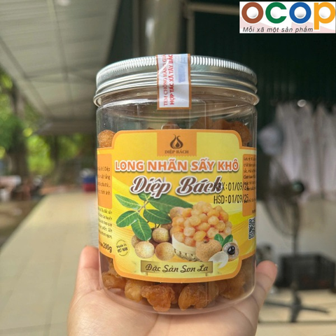 LONG NHÃN DIỆP BÁCH (Lọ 200g)