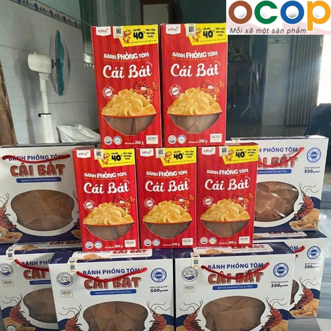 BÁNH PHỒNG TÔM CÁI BÁT (500g)