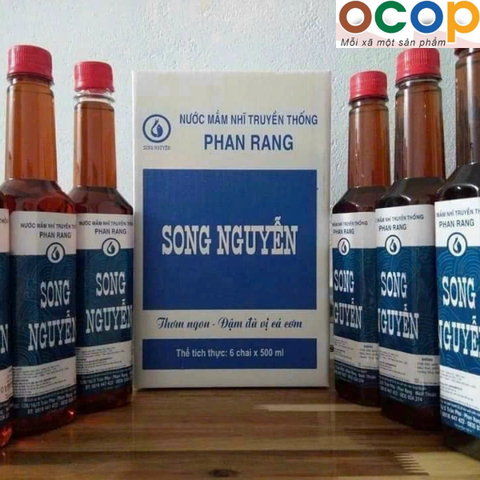 NUỚC MẮM CỐT NHĨ CÁ CƠM TRUYỀN THỐNG SONG NGUYỄN LOẠI THƯỢNG HẠNG  (Thùng 6 chai x 500ml)