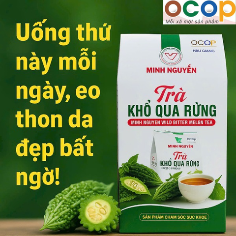 TRÀ KHỔ QUA RỪNG TÚI LỌC - MINH NGUYỄN (15 túi lọc)