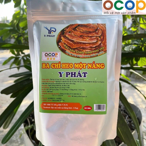 BA CHỈ HEO MỘT NẮNG Y PHÁT (  2 túi x 500g)