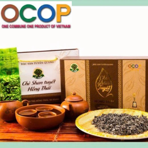 CHÈ SHAN TUYẾT HỒNG THÁI 1 TÔM 1 LÁ ( 300g)
