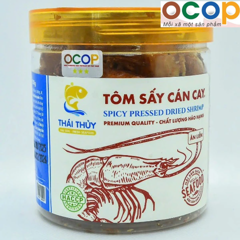 TÔM KHÔ SẤY CÁ CAY THÁI THỦY ( 200g )