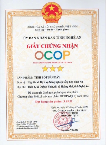 TINH BỘT SẮN DÂY( 500g )