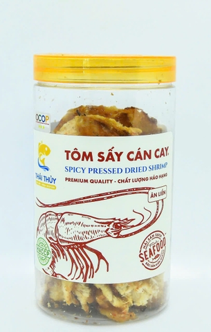 TÔM KHÔ SẤY CÁ CAY THÁI THỦY ( 200g )