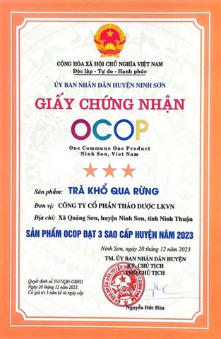 TRÀ KHỔ QUA RỪNG (80g)