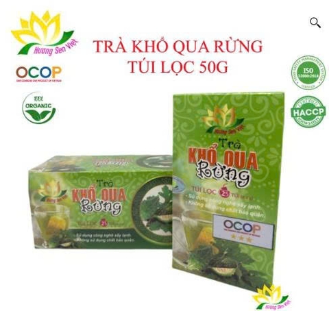 TRÀ KHỔ QUA RỪNG TÚI LỌC (50g)