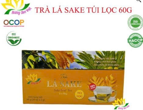 TRÀ LÁ SAKE TÚI LỌC (60g)