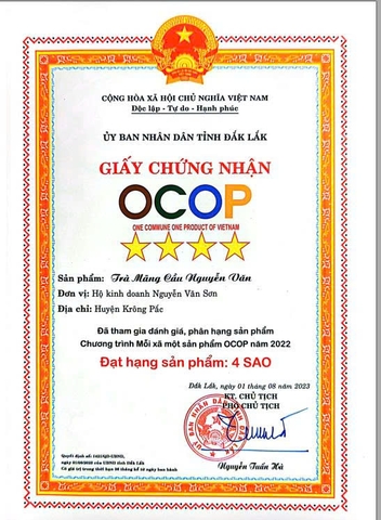 TRÀ MÃNG CẦU NGUYỄN VĂN  (100g)