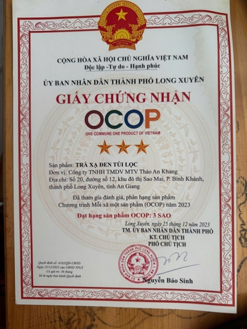 TRÀ XẠ ĐEN TÚI LỌC (90g)