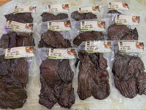 THỊT TRÂU GÁC BẾP THẢO LINH ( 1 Túi 500g )