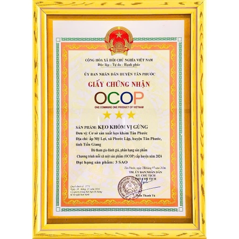 KẸO KHÓM VỊ GỪNG ( 450g )