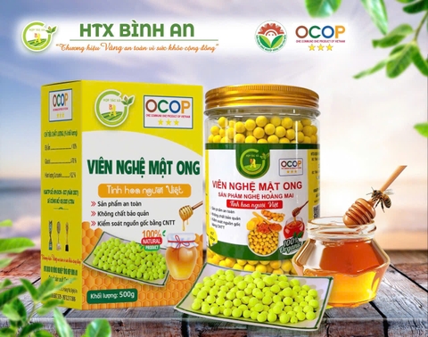 VIÊN NGHỆ MẬT ONG ( 500g )