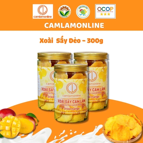 XOÀI SẤY CAM LÂM (Hũ 300g)